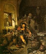 Cornelis Bega The Alchemist oil